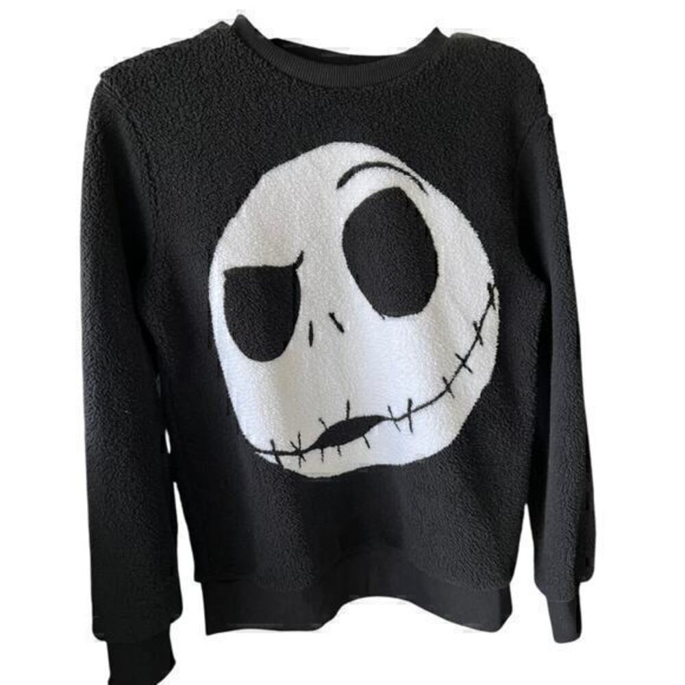 The Nightmare Before Christmas Disney Tim Burton fleece 14-16 NWOT XL